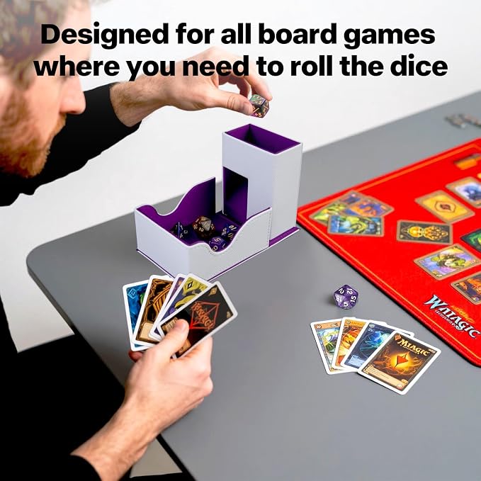 Dice Tower and Tray, Foldable Portable Dice Rolling Tower, Dice Roller Accessory - Image 5