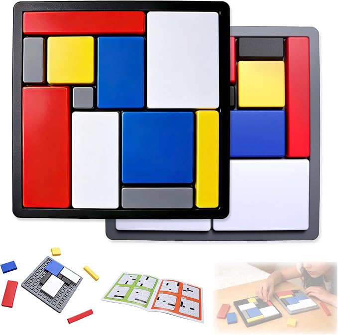 2 Pcs Logic Puzzle Brain Teaser Game by Unknown