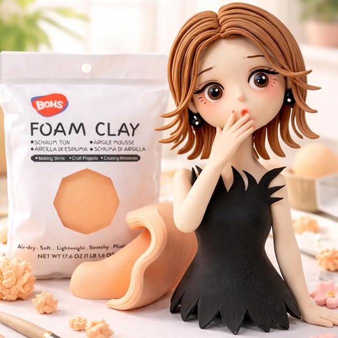 BOHS Peach Modeling Foam Clay - Image 3