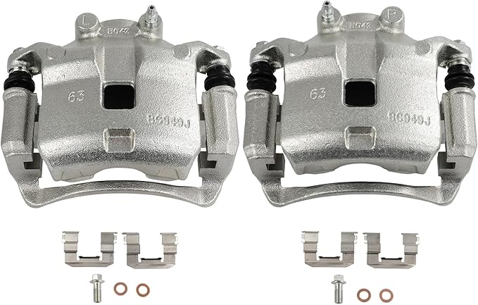 SCITOO Front Brake Calipers With Bracket 19B2618 19B2619 Compatible For Nissan For Sentra 2000-2006