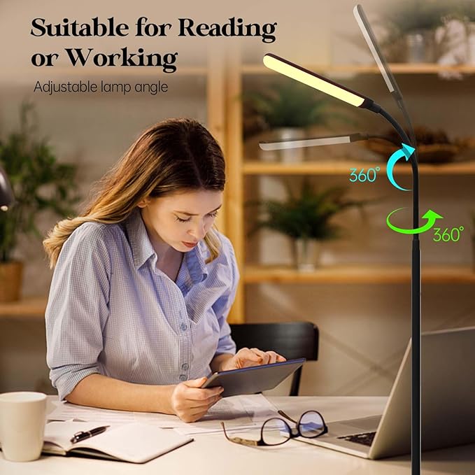 Aisutha LED Floor Lamp, 18W Super Bright Floor Lamp - Image 8