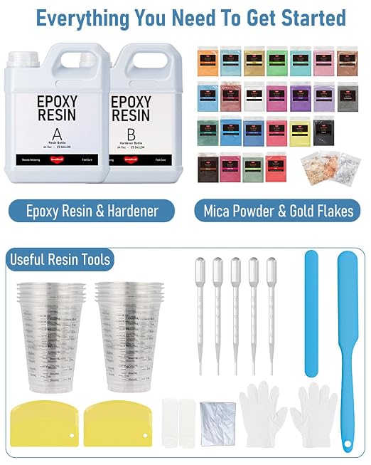 Smallbudi 1 Gallon Epoxy Resin Kit - Image 7