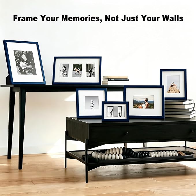 RPJC 5x7 inch Picture Frame Made of Solid Wood High Definition Glass - Image 3
