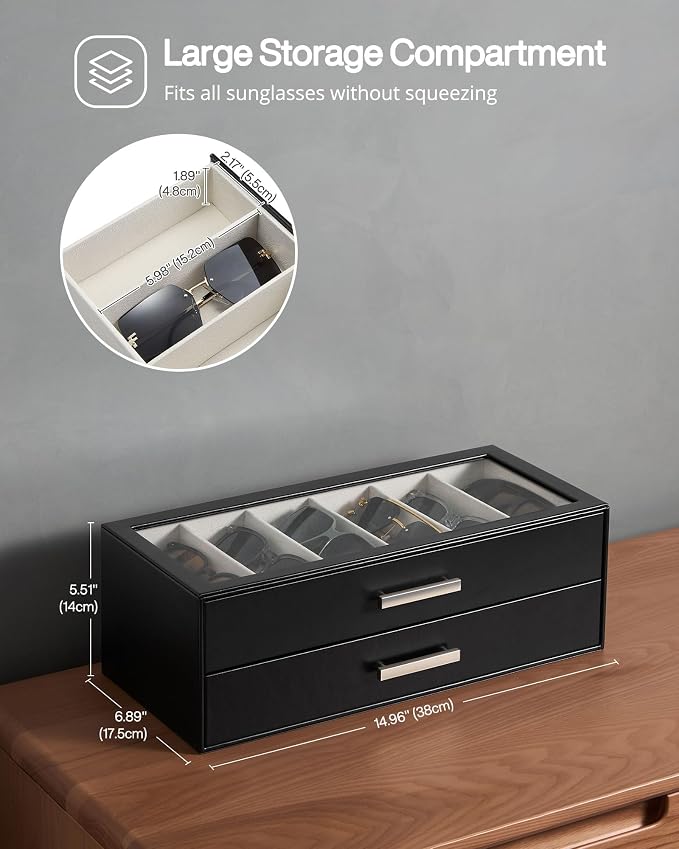 ProCase Sunglasses Organizer Box - Image 2