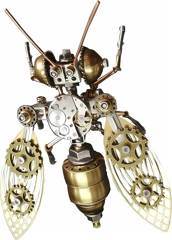 Mechanical Metal 3D Bumblebee Model Kits Puzzle - Image 6