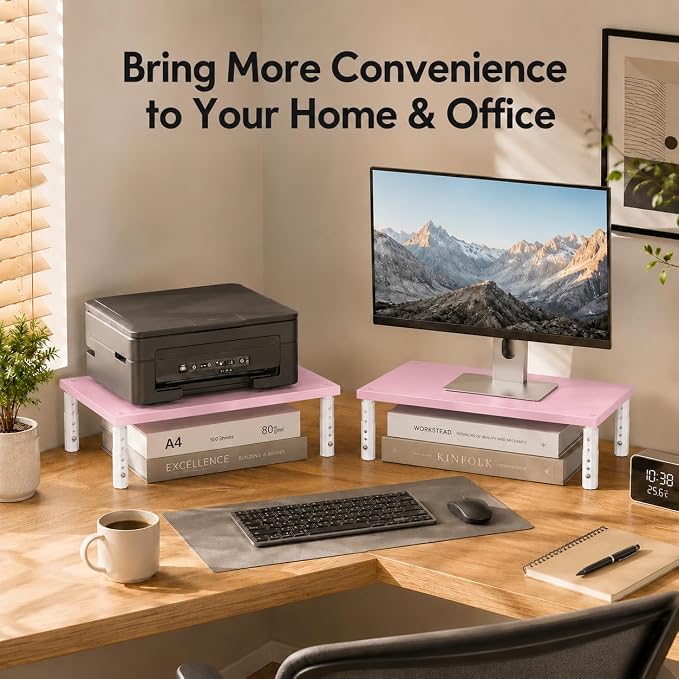 OPNICE Adjustable Computer Monitor Stand Riser - Image 5