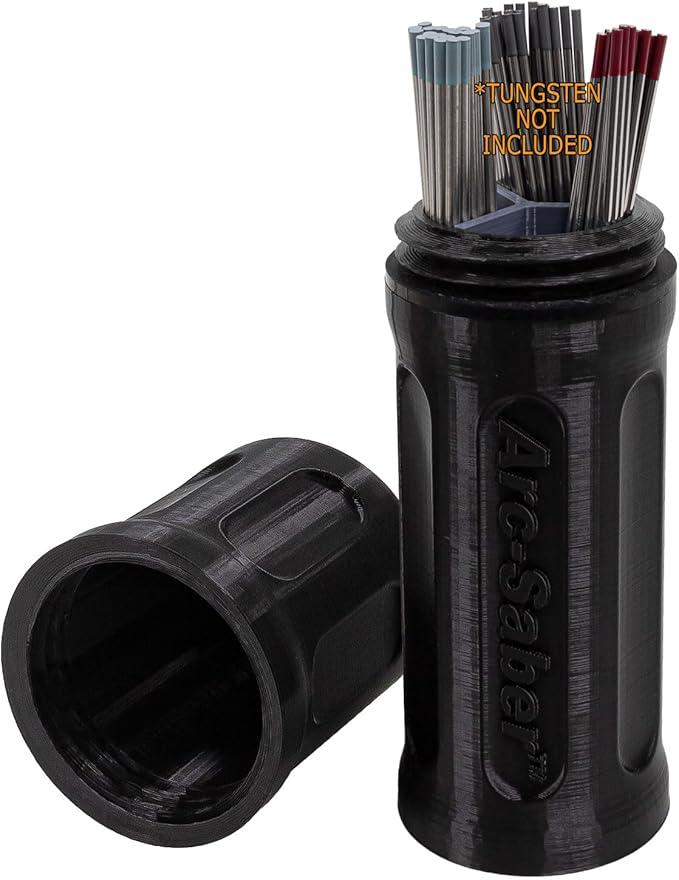 Arc-Saber Tungsten Electrode Storage Solution with Magnetic Base (Super Sized)