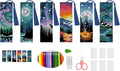 DYAIANGMU Scenery 6 Pcs Cross Stitch Bookmark Kit by Unknown