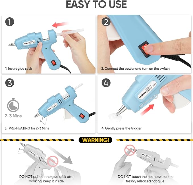 ROMECH 20W Mini Hot Glue Gun - Image 5