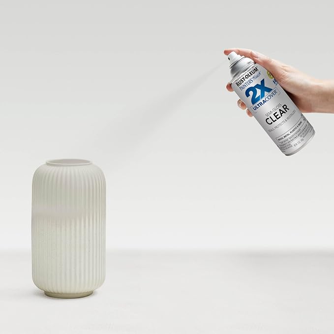 Rust-Oleum Painter's Touch 2X Ultra Cover Spray Paint, Semi-Gloss Clear | - Image 7