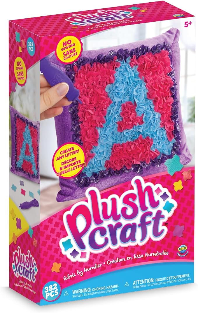 ORB Toys PlushCraft DIY Personalized Pillow by ORB%E2%84%A2