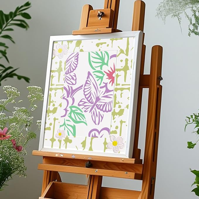 Yazhiji 8PCS Geometric Stencils - Image 9