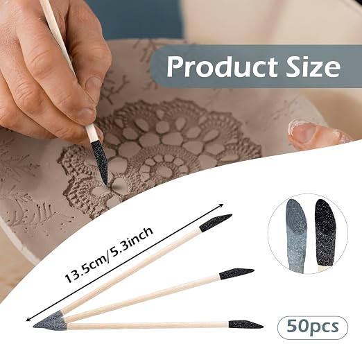 Sanding Sticks 50 Pcs, Double-Ended Sanding Tools - Image 2