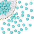 arricraft 50 Pcs Synthetic Turquoise Beads, 12mm Smooth Howlite Turquoise by ARRICRAFT