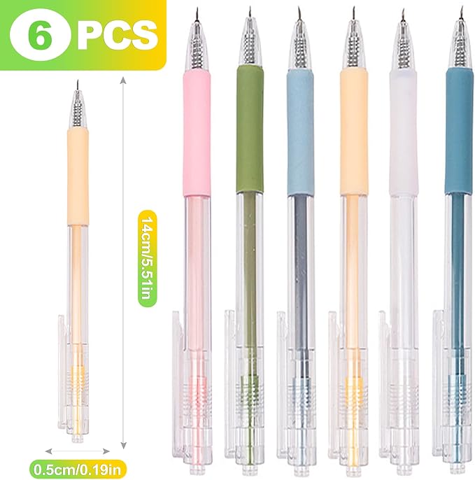 6 Pcs Craft Cutting Tool Set Precision Hobby Knife Pen - Image 2