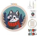 Mooncci Punch Needle Kit for Adult Beginners, Cute Embroidery Kits by Unknown