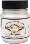 Jacquard Lumiere 2.25oz Fabric Paint Pearlescent White by Jacquard