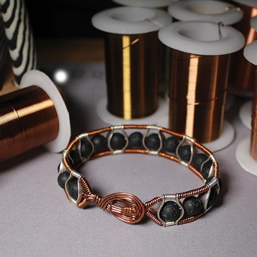 The Beadsmith Wire Elements 24-Gauge Lacquered Tarnish-Resistant Copper Wire - Image 8