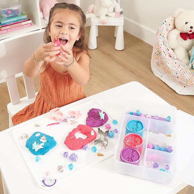 Unicorn Sensory Dough Kit Non-Toxic Dough - Image 6