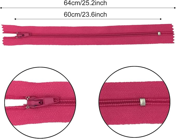 24 x 60 cm / 24 inch Multi-Coloured Nylon Reel Pullers - Image 3