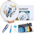 Hummingbird and Flower Embroidery Kit by BERYA