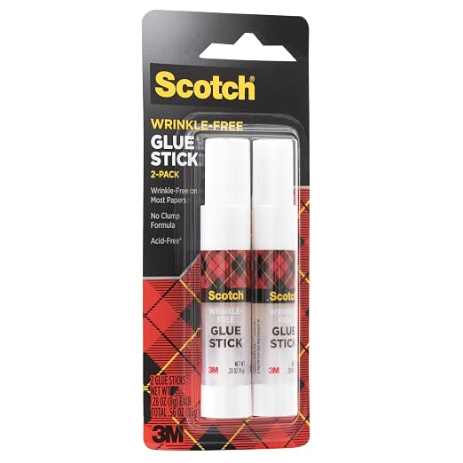 Scotch Wrinkle-Free Glue Sticks, .27 oz Each - Image 2
