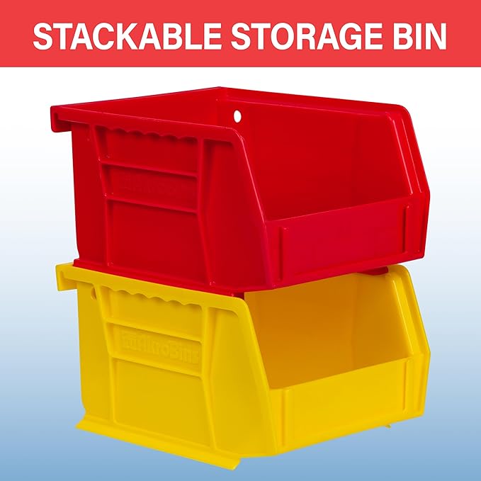 Akro-Mils 30210 AkroBins Plastic Storage Bins, Space-Saving Stackable Bins - Image 5