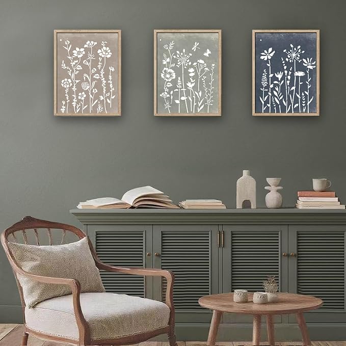 6-Piece Wildflower Stencil for Painting - Image 4