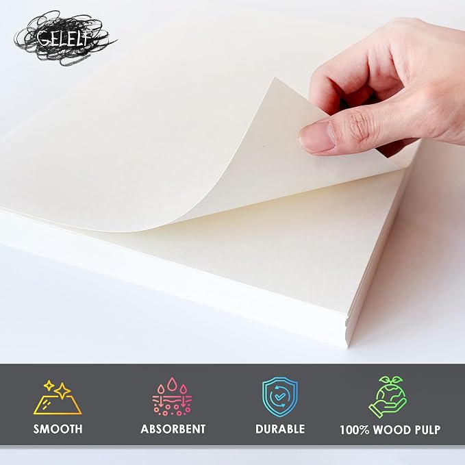 Printmaking Paper for Artwork, International A4 Gel Plate Printmaking - Image 4
