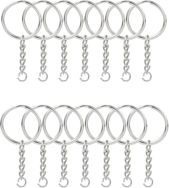 KINGFOREST 150-Piece Split Key Ring Kit by Kingforest
