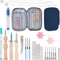 29 Pcs Punch Needle Embroidery Kit, Complete Set by Needbrock