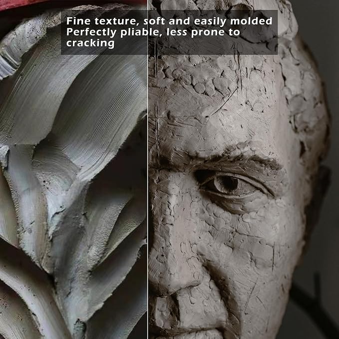 ReArt Air-Dry Clay Modelling, 2.2 pounds Ideal - Image 3