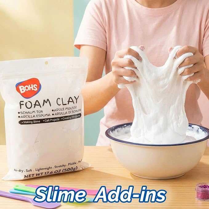 BOHS White Modeling Foam Clay Lite - Image 7