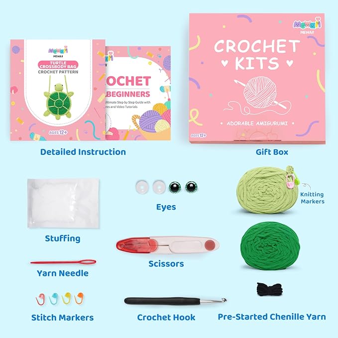 Mewaii Crochet Kit for Beginners Level 2 - Image 5