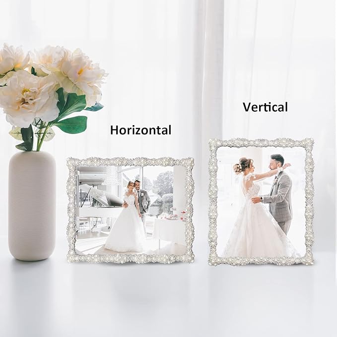 DIKAR 8x10 Picture Frame with Pearl - Image 4