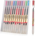 BEIWO Premium Gel Ink Ball Point Pen, Fine Point Color Pens, Smooth Writing Gel by BEIWO