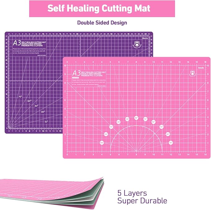 Headley Tools Rotary Cutter Set - 45mm Fabric Cutter - Image 4