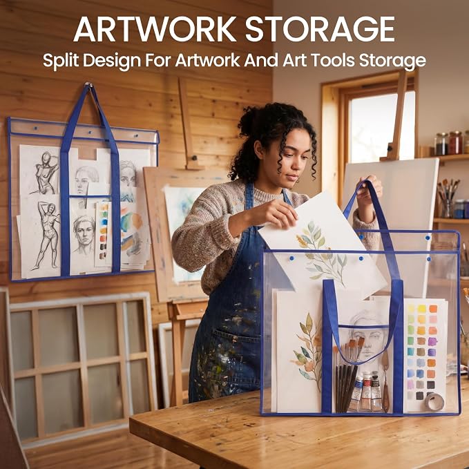 GAMENOTE 3 Pack Large Poster Storage Bags - Image 4