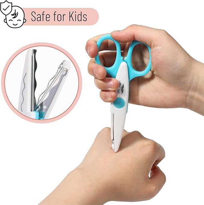 Mr. Pen- Craft Scissors Decorative Edge, 6 Pack, Candy | Zig Zag Scissors - Image 4