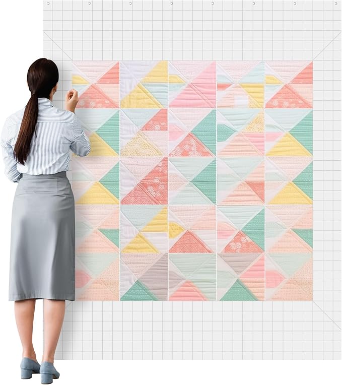 Buryeah 1 Pcs Quilt Design Wall Fabrics 72 in x 60 in by Buryeah