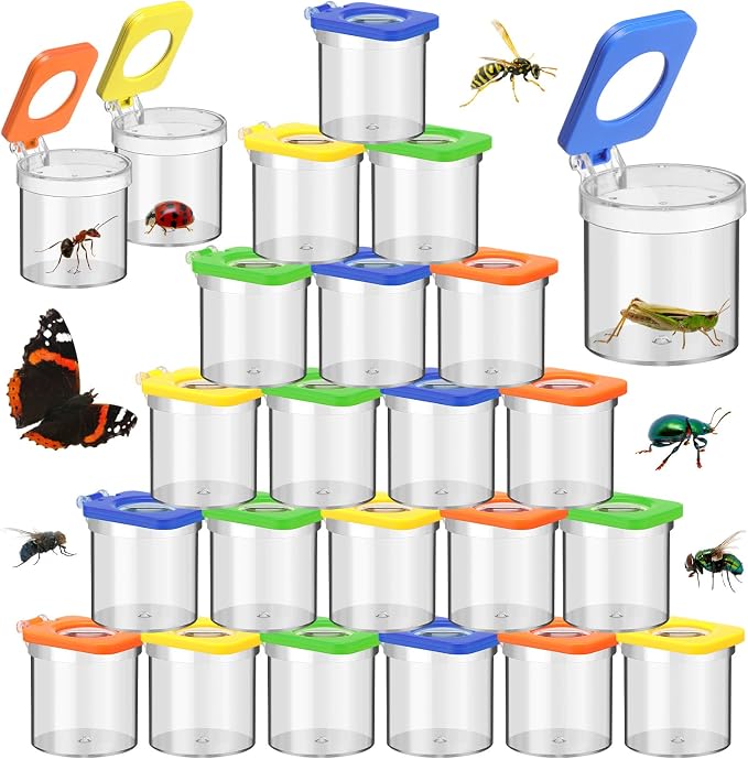 Halloscume 24 Pcs Insect Bug Viewer by Halloscume