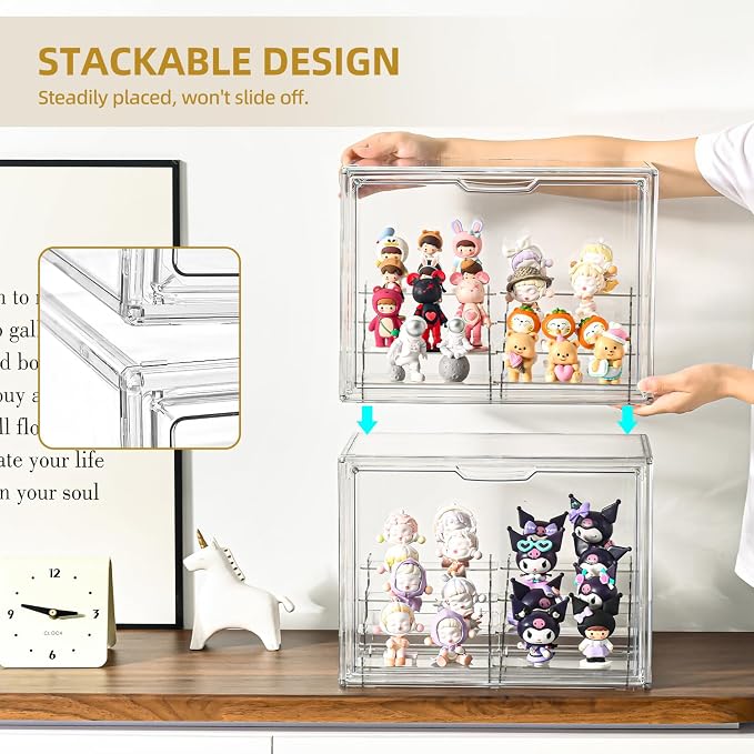 4Tier Display Case for Collectibles, Storage Container - Image 3