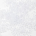 Gxueshan 1000 Pcs Acrylic Translucent White Clear Pony Beads 6x9mm Bulk by Gxueshan