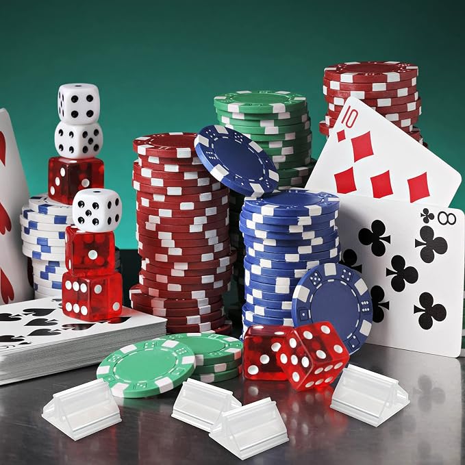 Maitys 24 Pcs Plastic Game Piece Card Stands Holder Plastic Board Pieces - Image 6