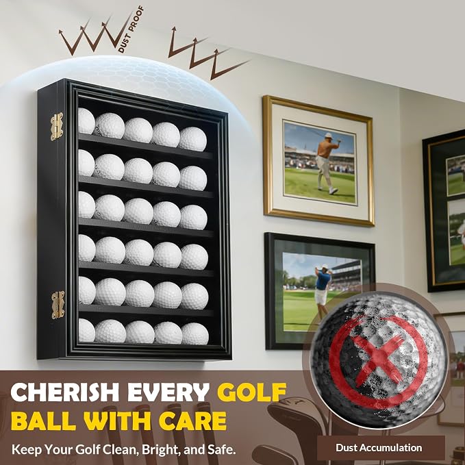 JupDec Golf Ball Display Case Frame - Image 5