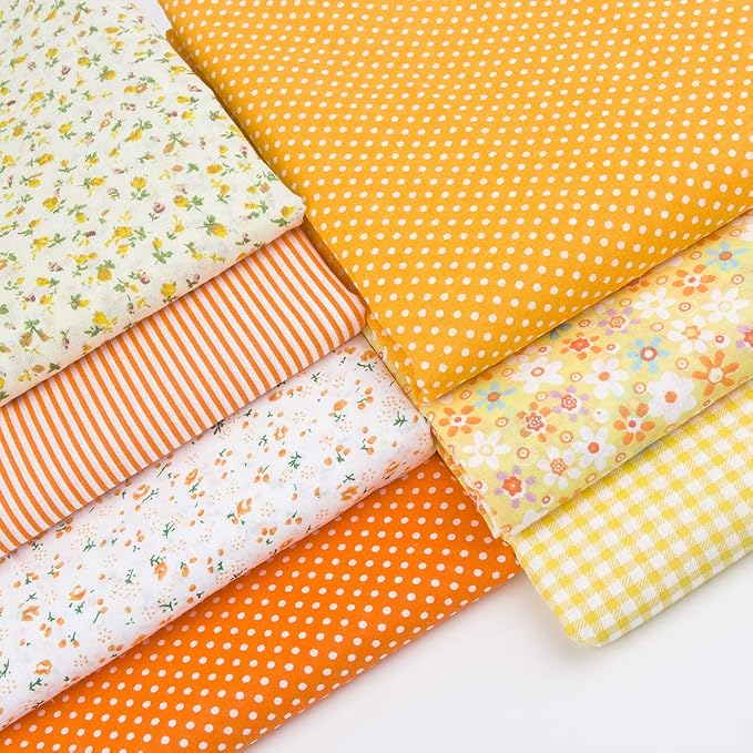 Cotton Fabric DIY Making Supplies Quilting Patchwork Fabric Fat Quarter Bundles - Image 2