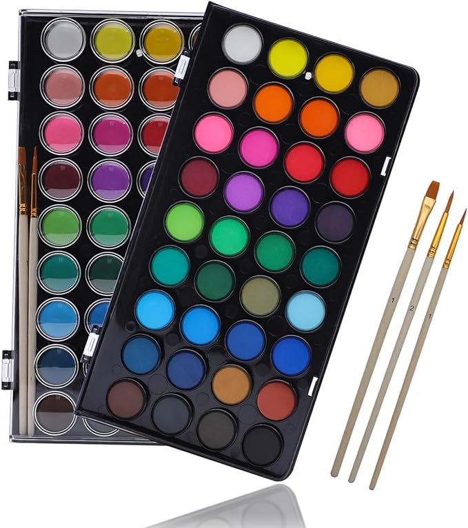 Artecho 36 Colors Watercolor Paint Set by Artecho