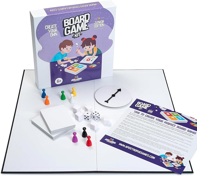 Junior Create Your Own Board Game Kit by ApostropheGames