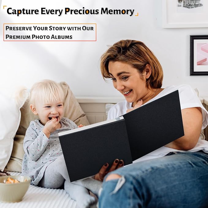 Artfeel Photo Album Self Adhesive Scrapbook, 120 Pages Large Photo Book - Image 6