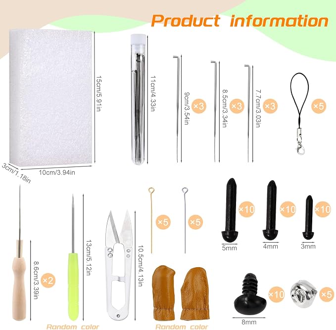 IMZAY Needle Felting Kit, 149 Pieces Needle Felting Tools - Image 2